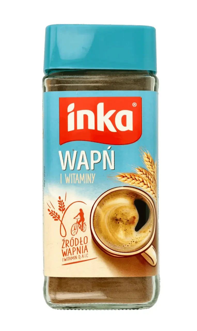 Кавовий ячмінний напій із кальцієм Inka Wapn 100 г Польща