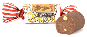 Цукерки неглазуровані з смаженим арахісом "Щедрий барін" 500 г