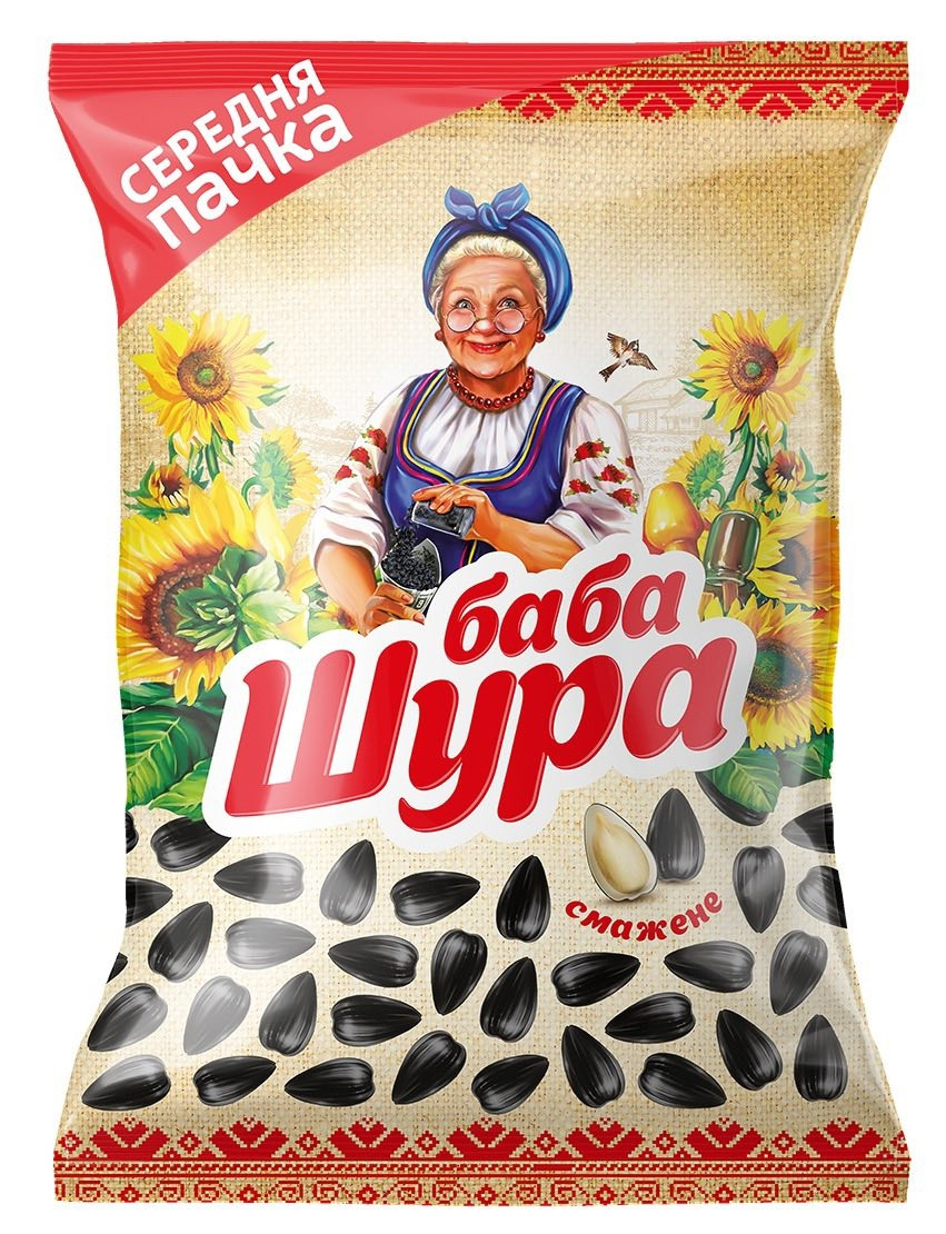 Семески соняшника смажені "Баба Шура" 110г