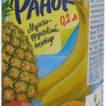 Сік Мульти-Фруктовий нектар Добра Ранок 0,2л