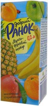 Сік Мульти-Фруктовий нектар Добра Ранок 0,2л