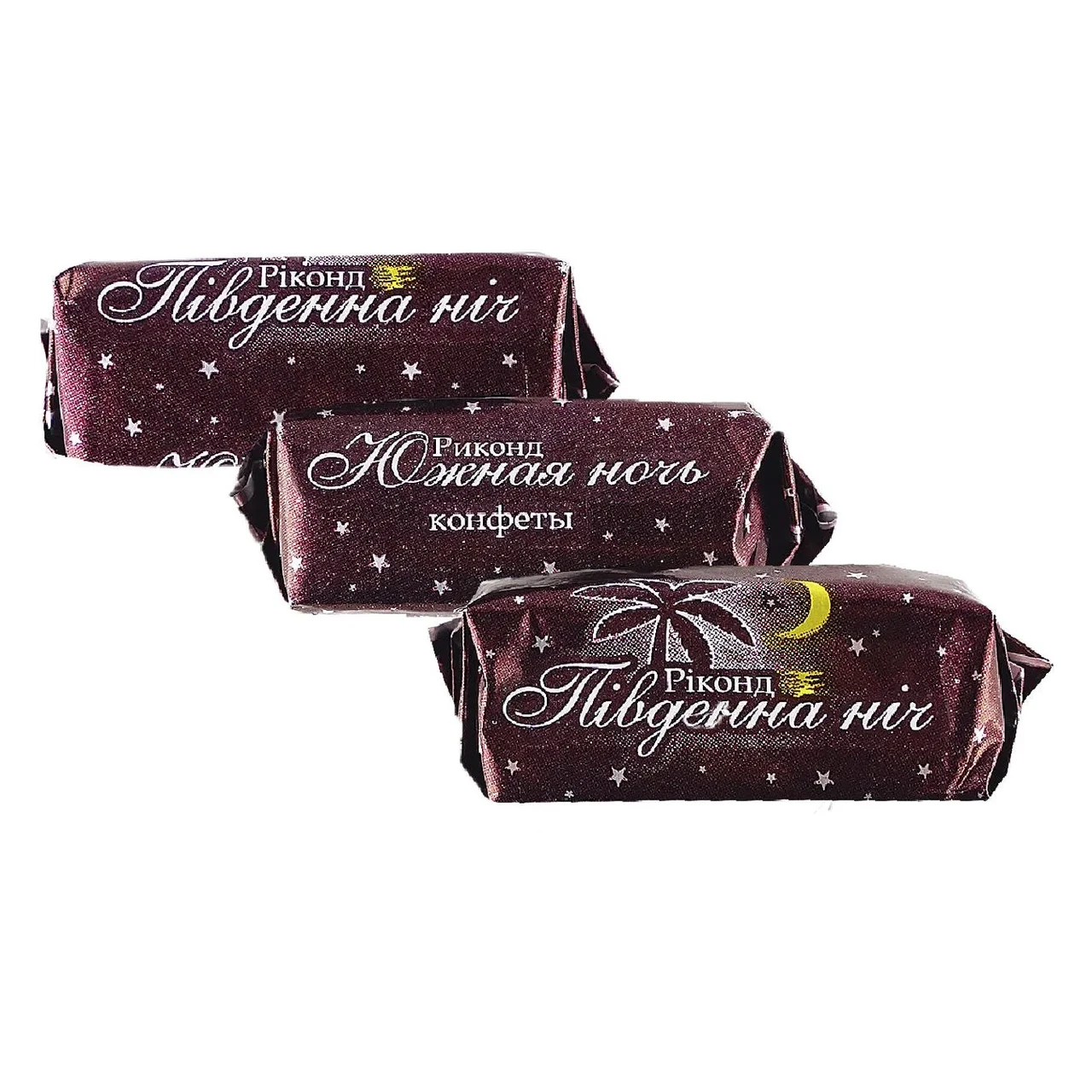 Цукерки "Південна ніч" з мармеладною фруктовою начинкою ТМ Ріконд 250 г