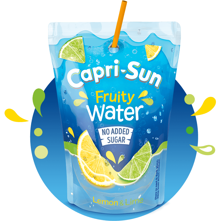 Солодка вода БЕЗ САХАРА І ГЛЮТЕНА лимон-лайм Capri-Sun 200 мл Німеччина