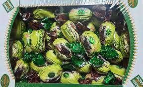 Цукерки Брауні з фундуком у шоколаді Amanti, Україна 1 кг