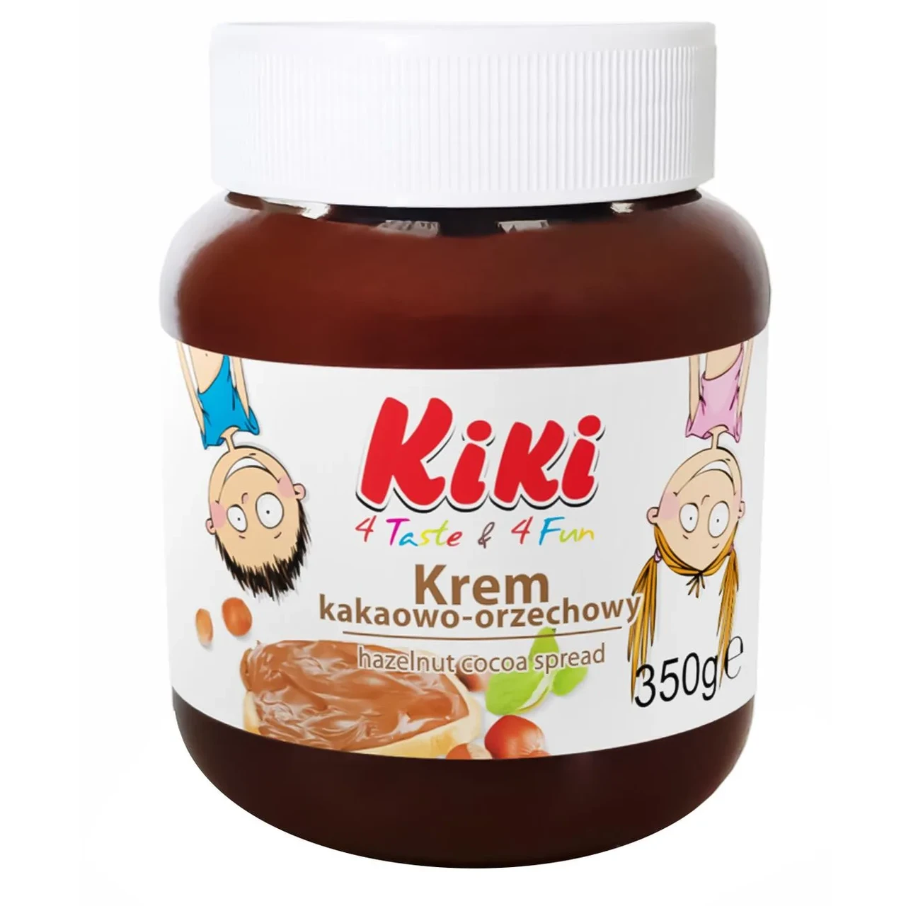 Крем шоколадно-горіховий KIKI Krem Kakaowo-orzechowy 350 г Німеччина