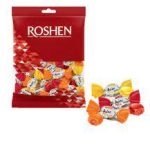 Карамель льодяцева з фруктово-ягідною начинкою Roshen Джус Мікс 1кг