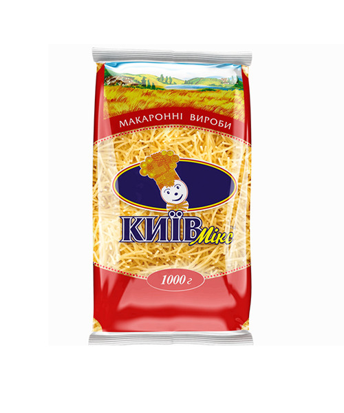 Макаронні вироби Вермішель Київ Мікс 1кг