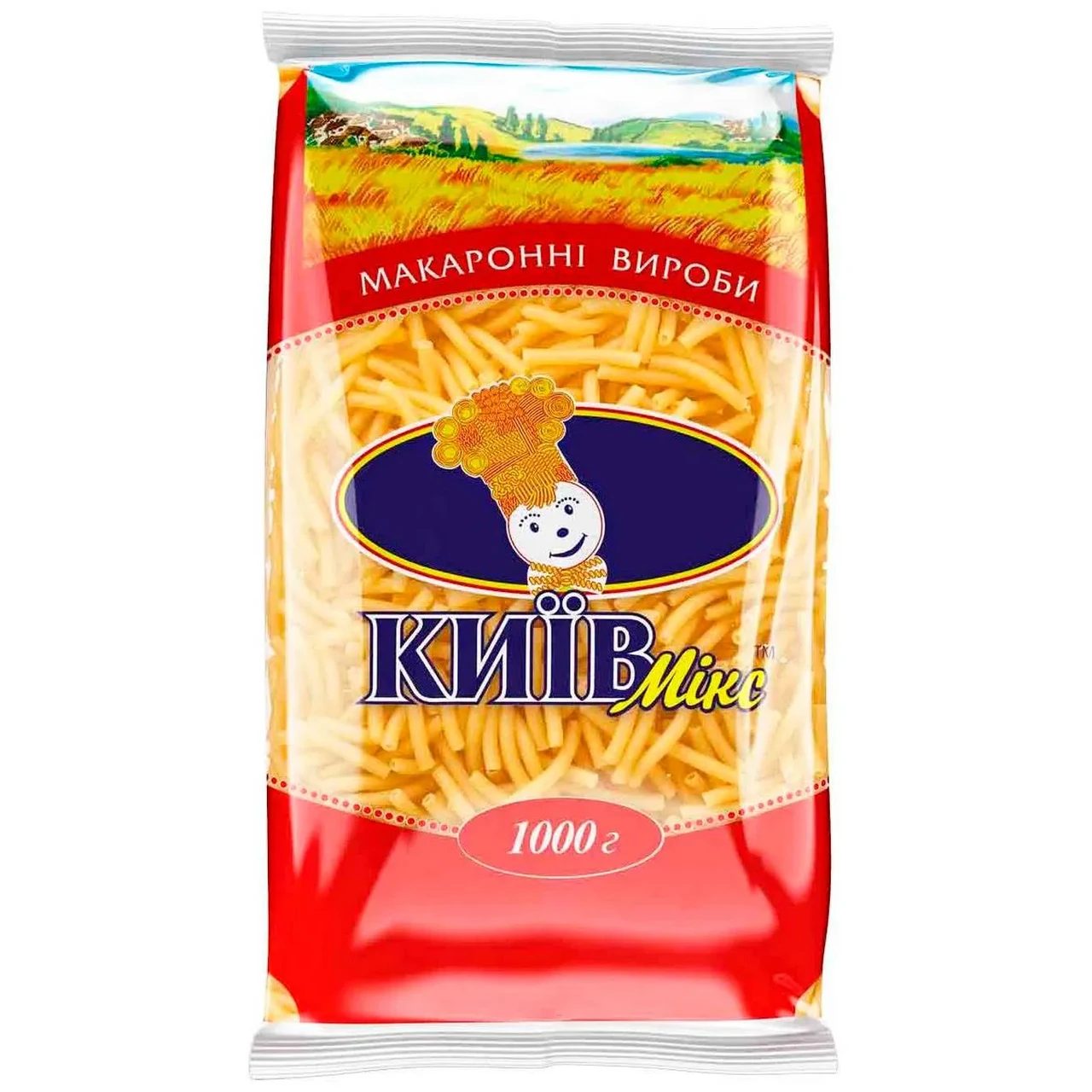 Макаронні вироби Трубочки Київ Мікс 1кг