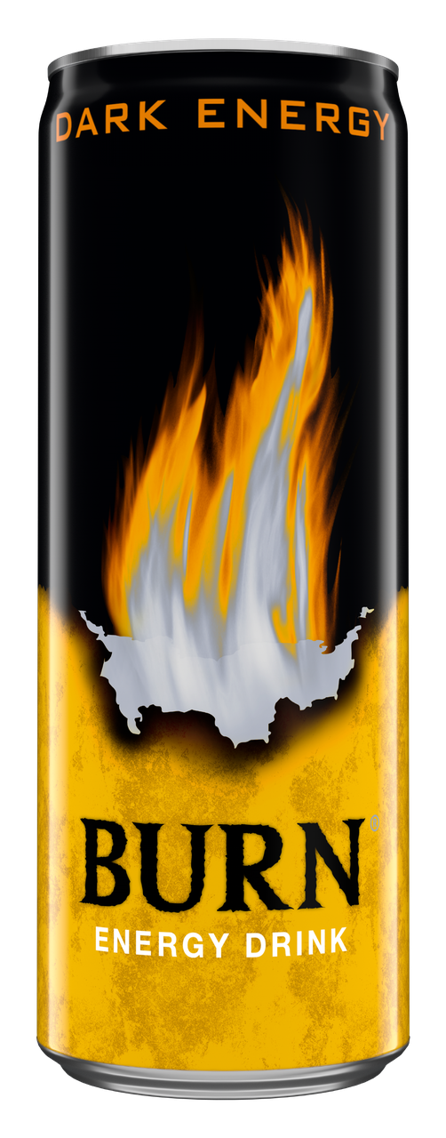 Енергетичний напій Burn Energy Drink Dark Energy, 0,25 мл Великобританія