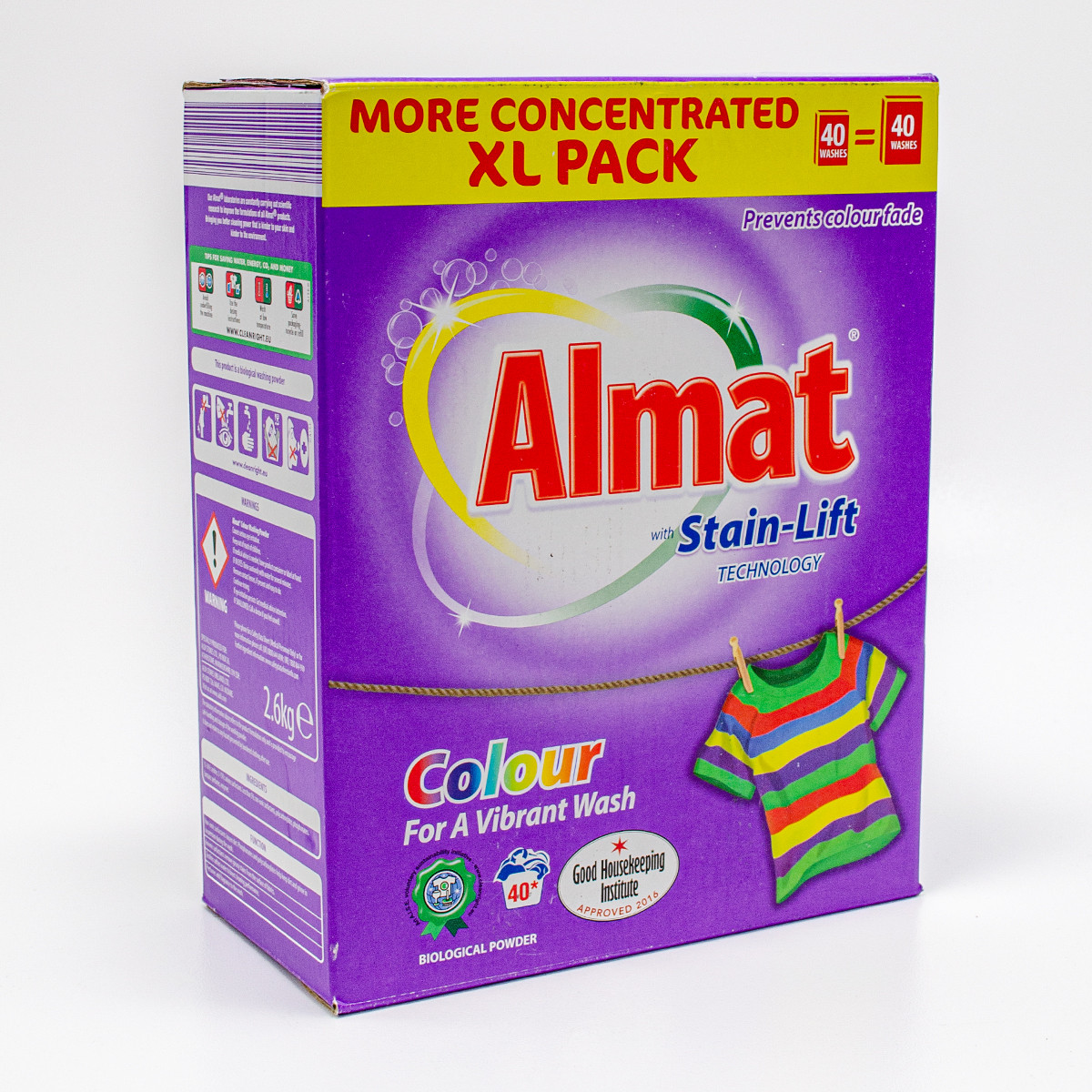 Пральний порошок Almat Colour (40 прань) 2,6 кг, Німеччина