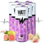 Енергетичний напій Гуаява — Соснова Ягода Watt Energy Drink Pineberry-Guava 250 мл Угорщина