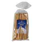 Хлібні палички з оливками та морською сіллю CUCINA NOBILE Grissotti, Olivenöl & Meersalz 200 г Італія