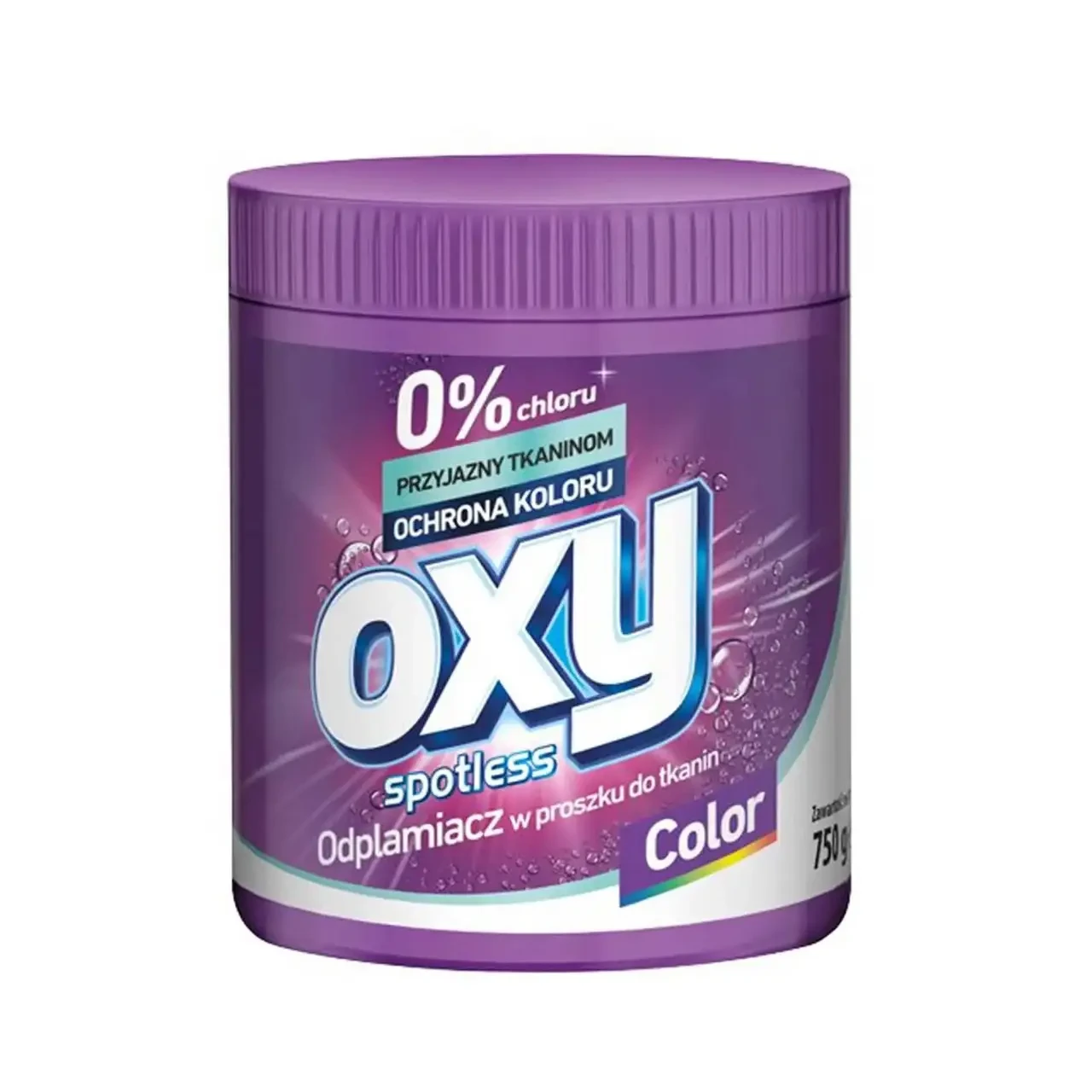 Плямовивідник для кольорової білизни Oxy Spotless Color 0% хлору 730 г Польща