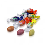 Карамель Мікс із фруктово-ягідним смаком сливи, лимона та абрикоса ТМ Бісквіт-Шоколад 1кг