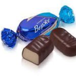 Цукерки глазуровані зі смаком топленого молока "Верже" ТМ Бісквіт шоколад" 250г