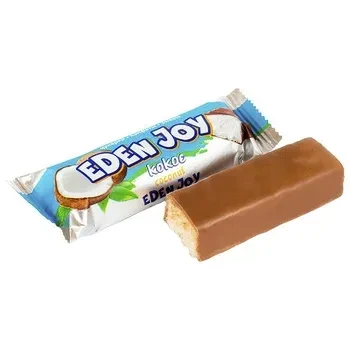 Батончик із кокосовою начинкою в шоколадно-молочній глазурі "Edem Joy" 40 г