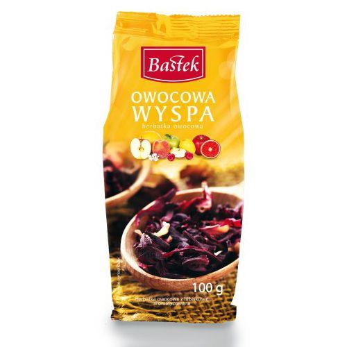 Чай фруктовий Bastek "Фрукти острова" більше 15 ягід і пелюсток Польща 100г
