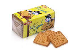 Печиво зі смаком сиру 33 Корови Бісквіт-Шоколад 180 г