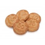 Печиво цукрове "Монетки" зі смаком топленого молока 1 кг