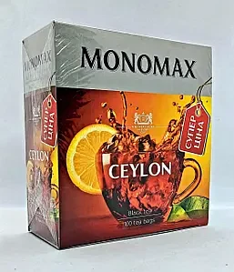 Чай чорний "CEYLON" ТМ Monomax 100 пакетиків