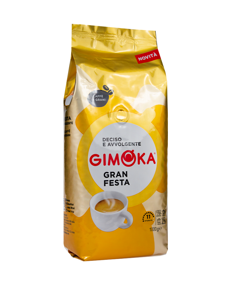 Кава в зернах Gimoka GRAN FESTA 1 кг Італія