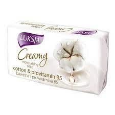 Зволожувальне крем-мило з вітамінами Luksja Creamy Oils (екстракт бавовни) 95 г Польща