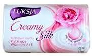 Зволожувальне крем-мило з вітамінами Luksja Creamy Oils (екстракт чайної троянди) 95 г Польща