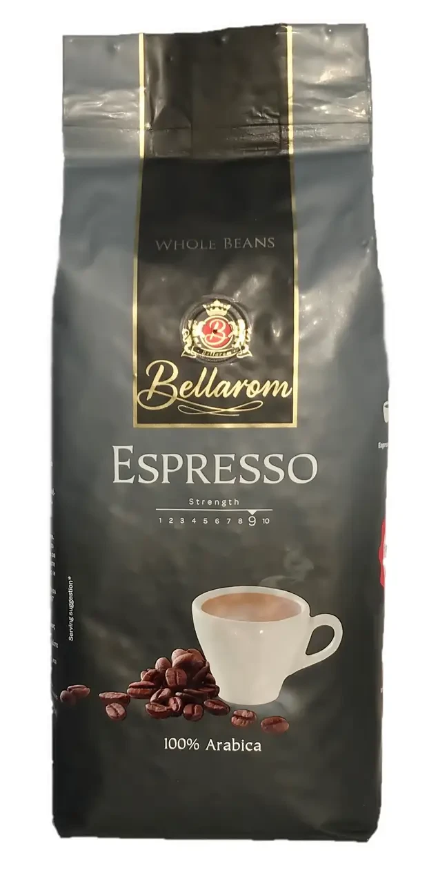 Кава в зернах Bellarom Espresso 100% Арабіка 500 г Німеччина