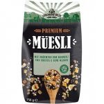 Мюслі з фруктами, насінням льону та дині Premium Crownfield, 750 г Німеччина
