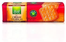 Галетне печиво "Тропічний Крем" (на високоолейновій олії) Gullon Creme Tropical 200 г Іспанія