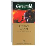Чай трав'яний з ароматом винограду Greenfield "Festive Grape" (25 пакетиків х 2г) 50г