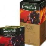 Чай трав'яний з ароматом винограду Greenfield "Festive Grape" (25 пакетиків х 2г) 50г