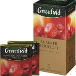 Чай трав'яний з ароматом малини Greenfield "Summer Time" (25 пакетиків х 2г) 50г