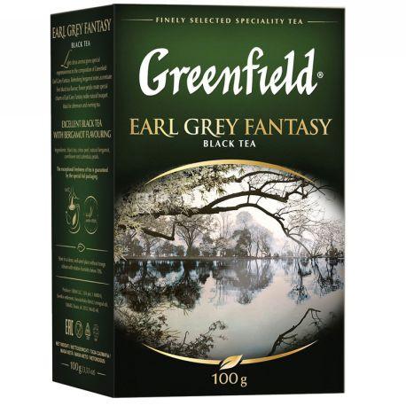 Чай чорний листай з бергамотом Greenfield «Earl Grey Fantasy» 100 г