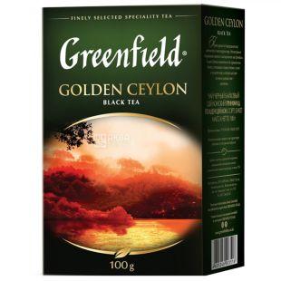 Чай чорний листай класичний Greenfield «Golden Ceylon» 100г