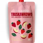 Мус Яблучно-Полуничний 100% БЕЗ ДОБАВЛЕННЯ САХАРА OWOLOVO 200 г Польща