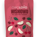 Мус Яблучно-Вишневий 100% БЕЗ ДОБАВЛЕННЯ САХАРА OWOLOVO 200 г Польща