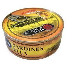 Сардина в олії Zentenes Rigas Konservi 240 г Латвія