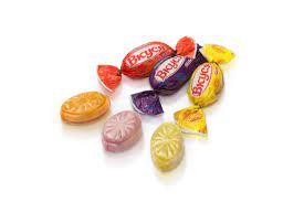 Карамель із начинкою смаків сливи, лимона та абрикоса "Вкусанок" 1 кг
