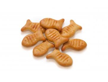 Печиво крекер "Смішні Рибки" посипаний морською сіллю 1 кг Україна