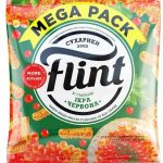 Сухарики пшенично-ржані зі смаком "Червона Ікра" Flint 110г