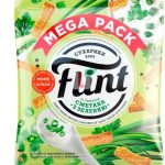 Сухарики пшенично-ржані зі змішаною та зеленню Flint 70 г