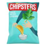Чипси картопляні зі смаком сметани з зеленню Chipster's 70 г