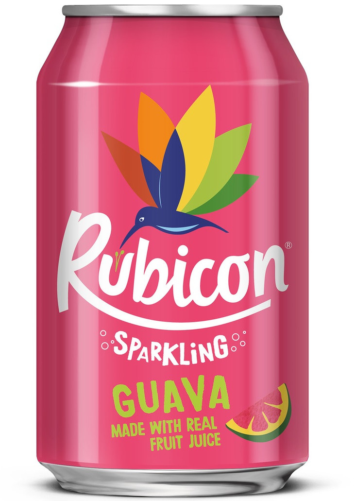Напій сильногазований Rubicon Guava 330мл Великобританія
