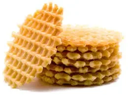 Вафлі хрусткі "Мамуліно сонечко" 1кг (79-81 шт.)