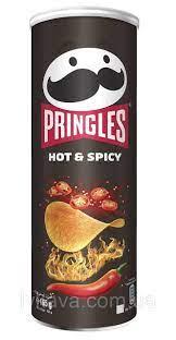 Чипси Pringles Hot & Spicy, Chilli, 165 g