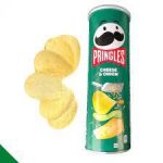 Чипси із сиром і цибулею Pringles Cheese@onion 165 г