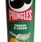 Чипси із сиром і цибулею Pringles Cheese@onion 165 г