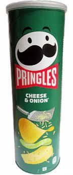 Чипси із сиром і цибулею Pringles Cheese@onion 165 г