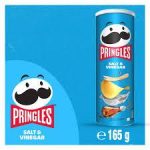 Чипси із сіллю й оцтом Pringles Salt@vinegar 165 г